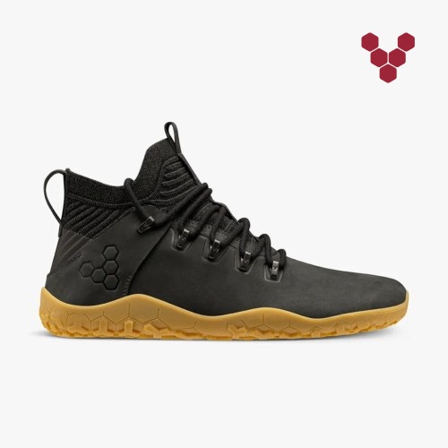 Vivobarefoot Magna FG Svart Tursko Dame [7-QGFI]